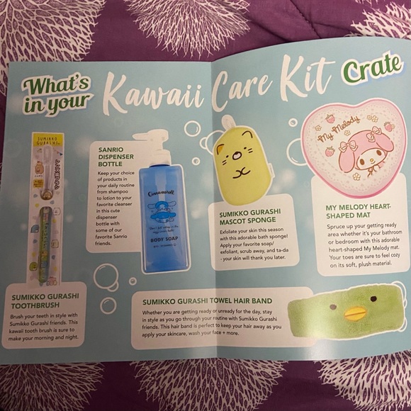 Doki Doki Crate May 2021 Kawaii Care Kit - Picture 7 of 7